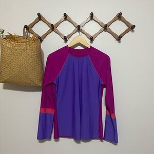 Prana Lorelei Colorful Long Sleeve Sun Top